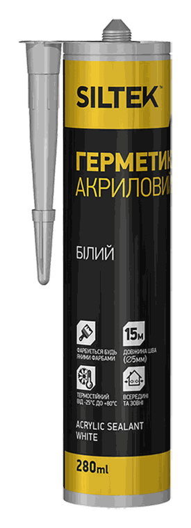 SILTEK ГЕРМЕТИК АКРИЛОВИЙ